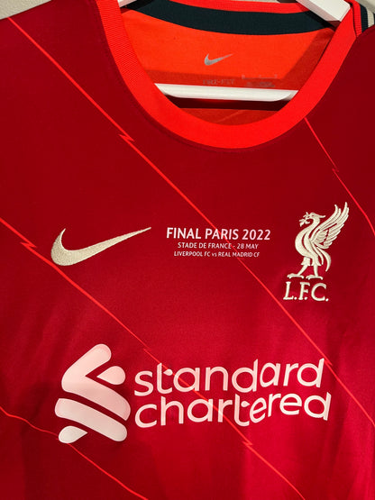 Liverpool home CL Final 2022 #4 Virgil (XL) 7/10