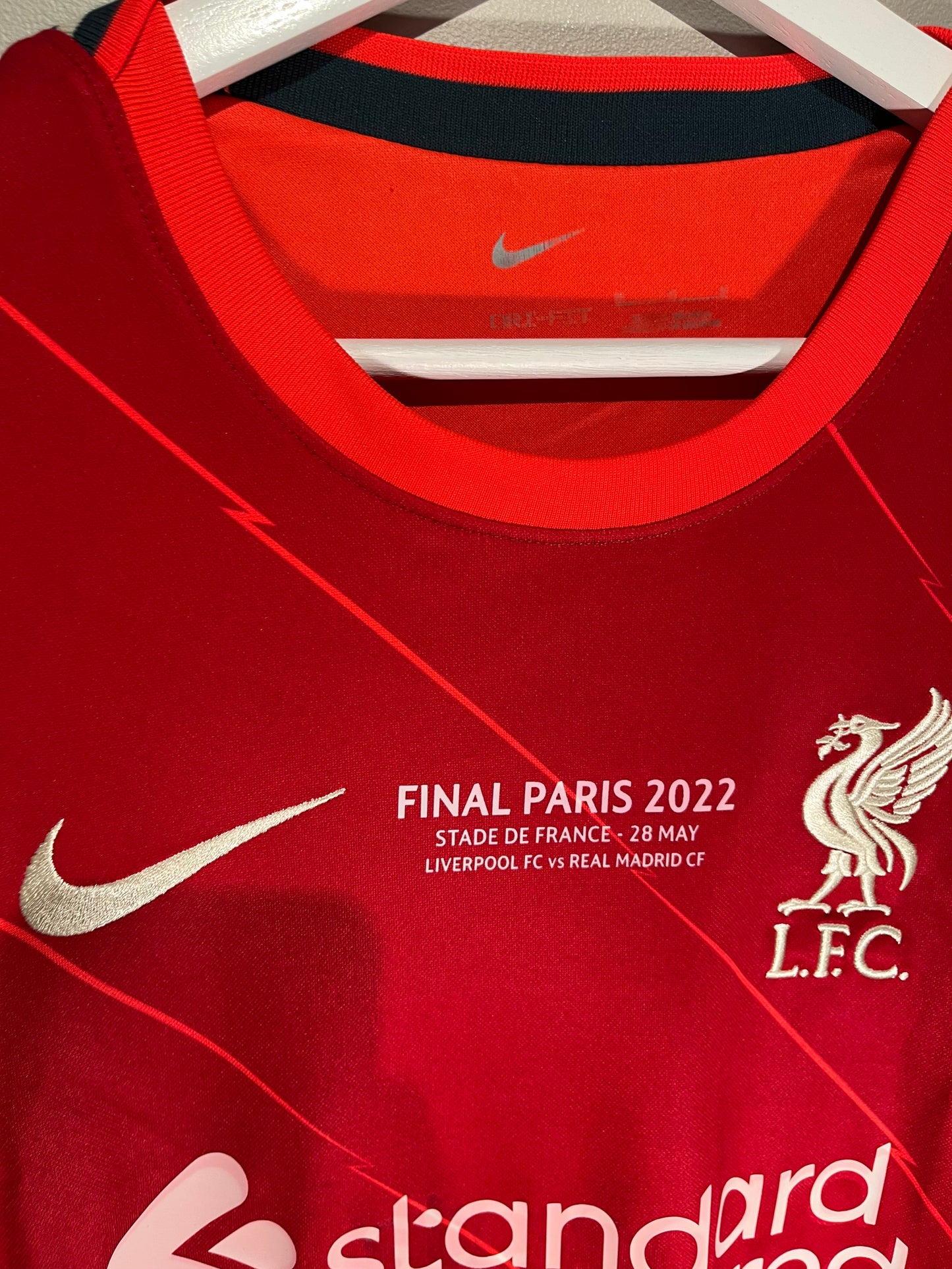 Liverpool home CL Final 2022 #4 Virgil (XL) 7/10