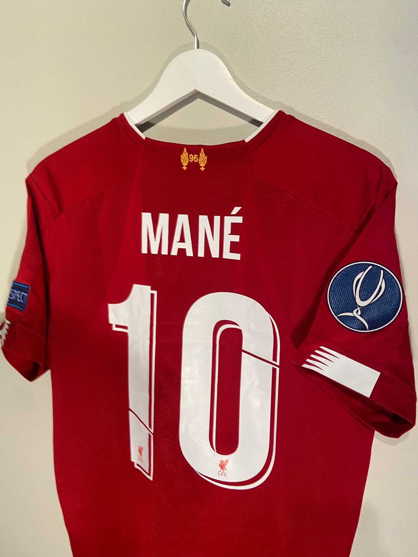 Liverpool home 2019 Super Cup Final #10 Mane (M) 8/10