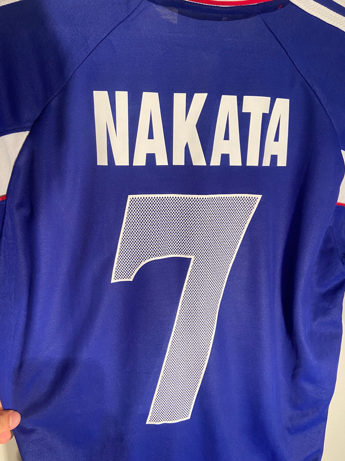 Japan home 00/01 #7 Nakata (M) 8/10