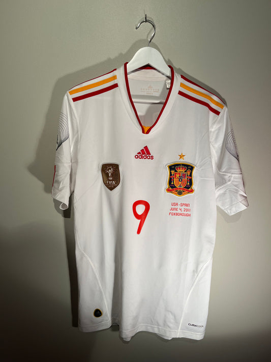 Spain away 2011 #9 Torres (M) 8/10