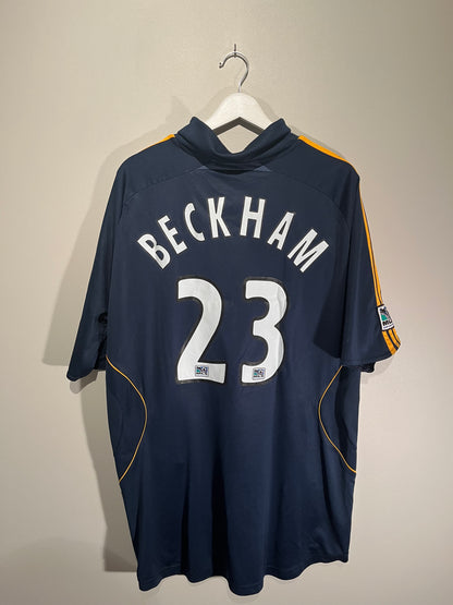 LA Galaxy away 2007/2008 #23 Beckham (XL) 8/10