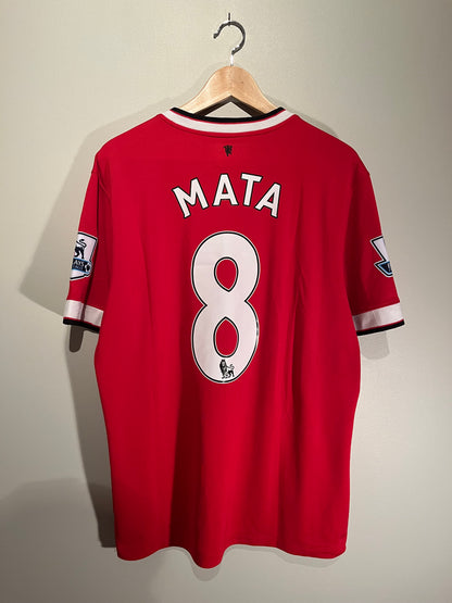 Manchester United home 2014/2015 #8 Mata (L) 7/10