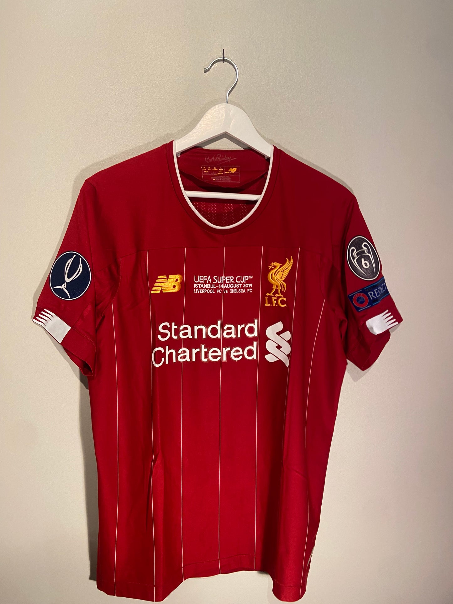 Liverpool home 2019 Super Cup Final #10 Mane (M) 8/10