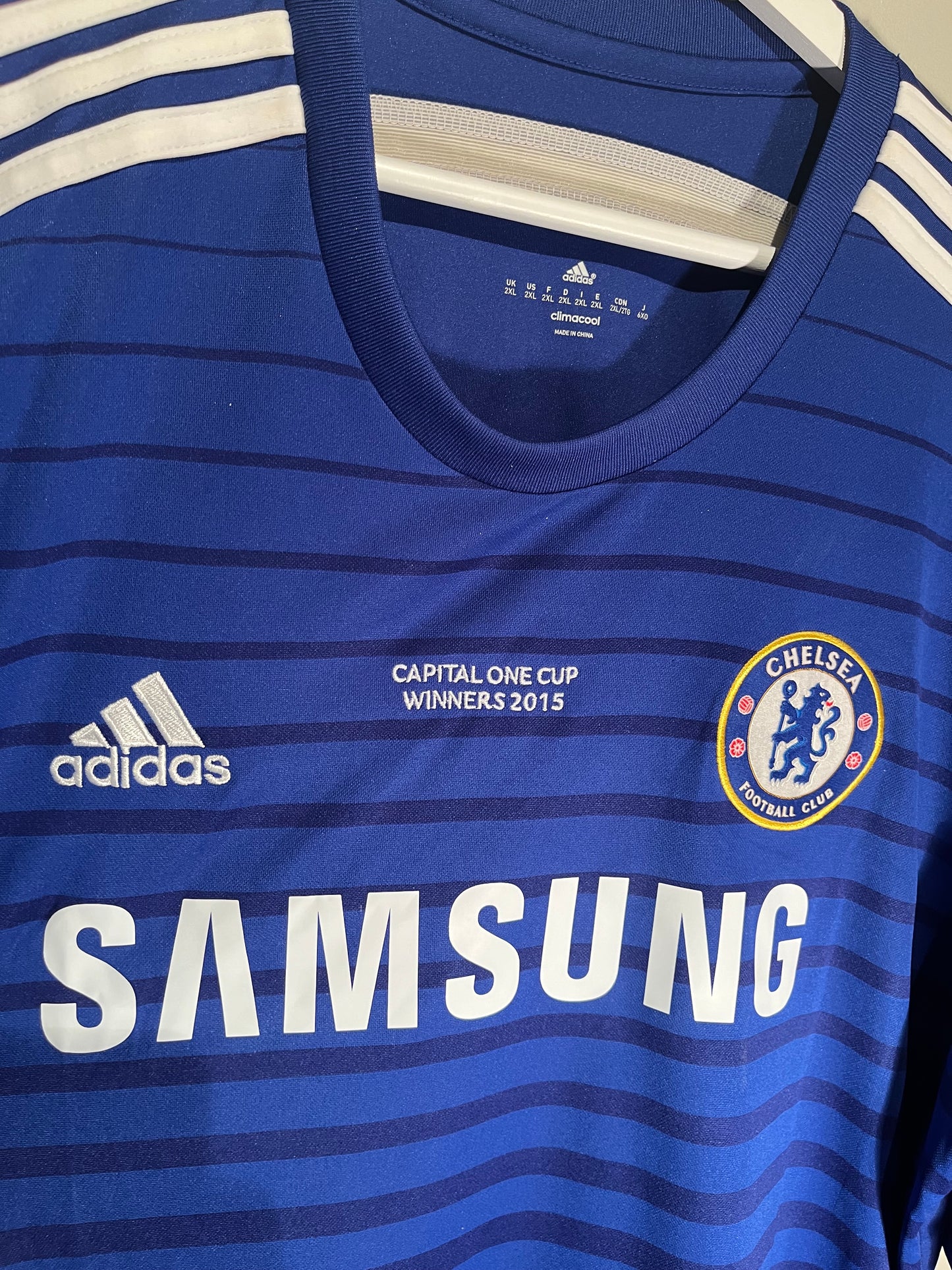 Chelsea home Capital One Cup #4 Fabregas (XXL) 7/10