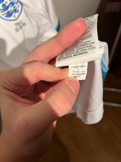 England home 2022 #4 Rice (L) 10/10