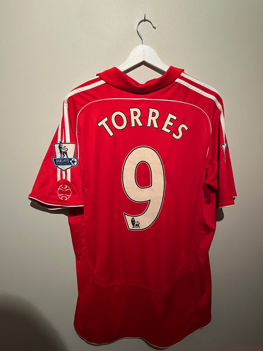 Liverpool home 2007/2008 #9 Torres (L) 7/10
