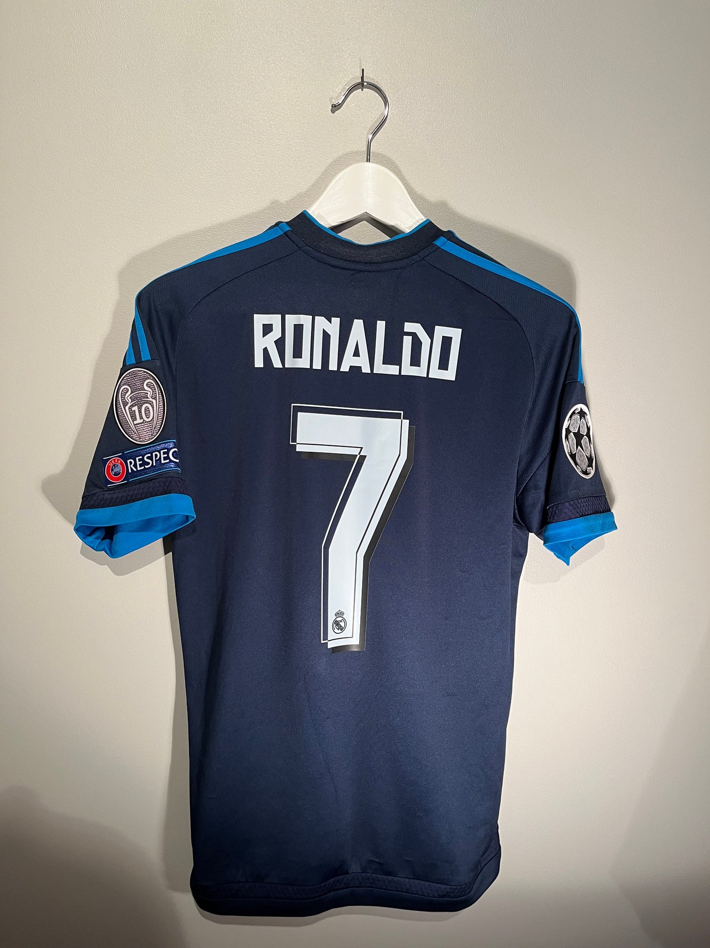 Real Madrid tredjedrakt 15/16 #7 Ronaldo (S) 8/10