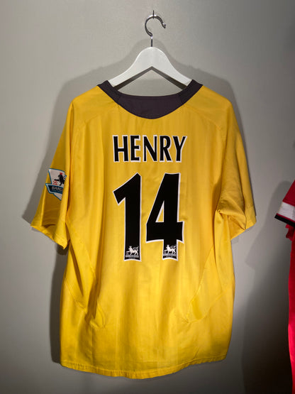 Arsenal away 06/07 #14 Henry(L) 7/10