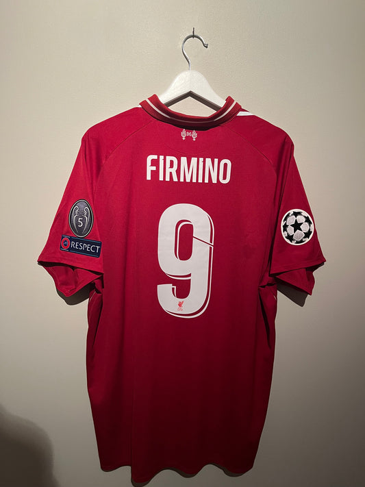 Liverpool home CL Final 2019 #9 Firmino (XL) 8/10