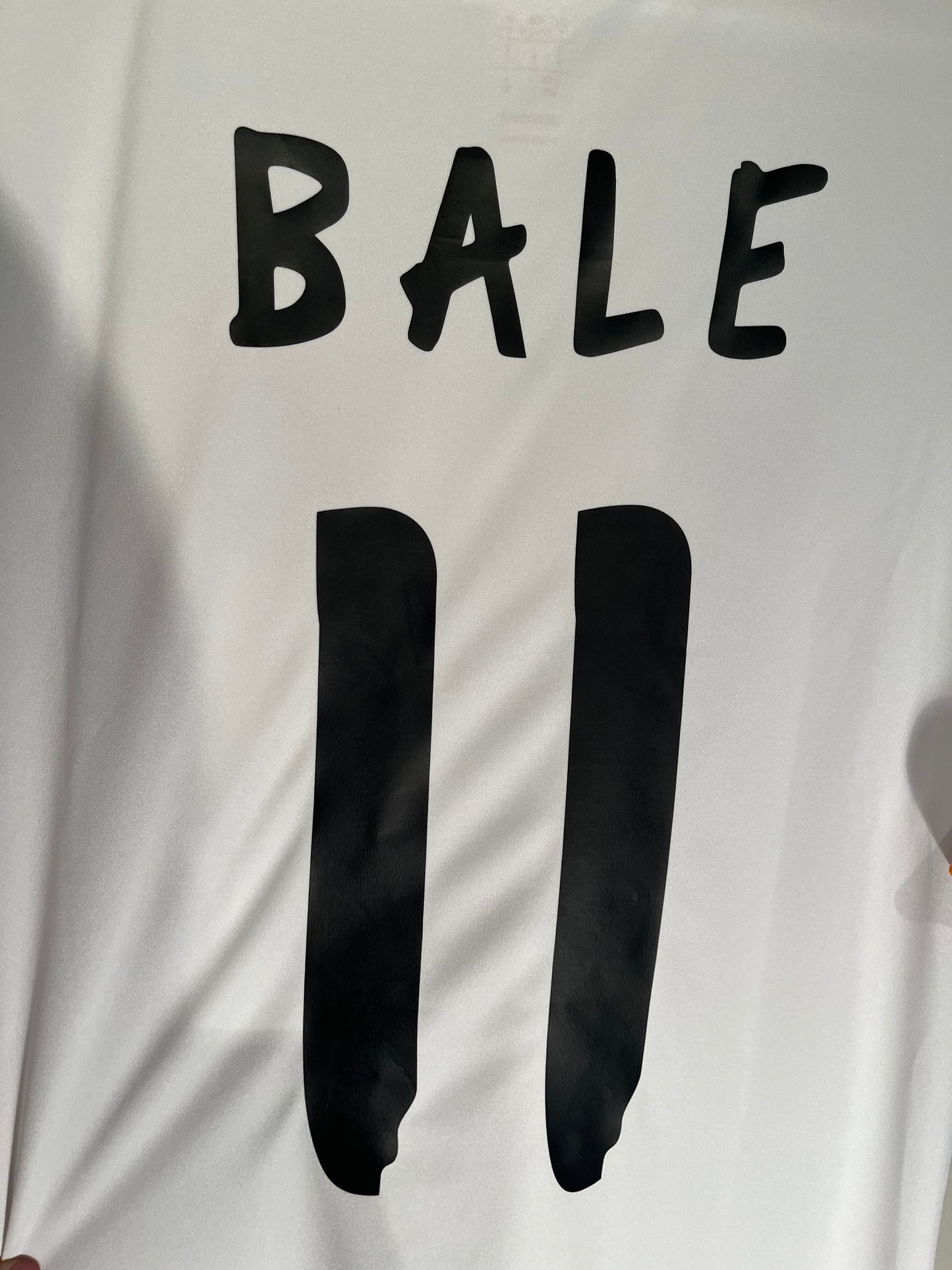 Real Madrid home 2014 CL Final #11 Bale (S) 8/10