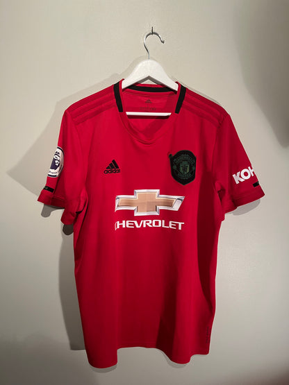 Manchester United home 2019/2020 #18 Bruno Fernandes (L) 8/10