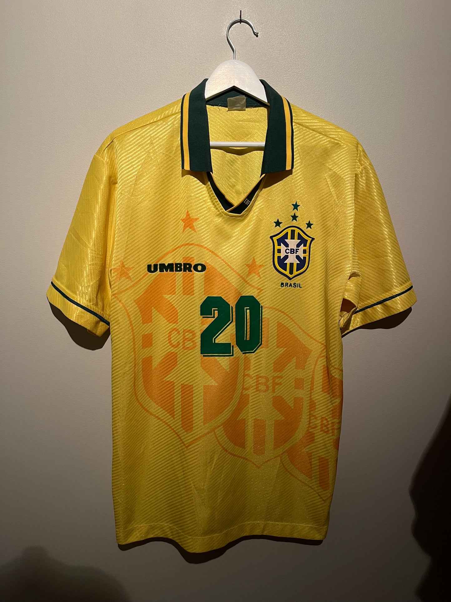Brazil home 94/96 #20 Ronaldo (L) 7/10