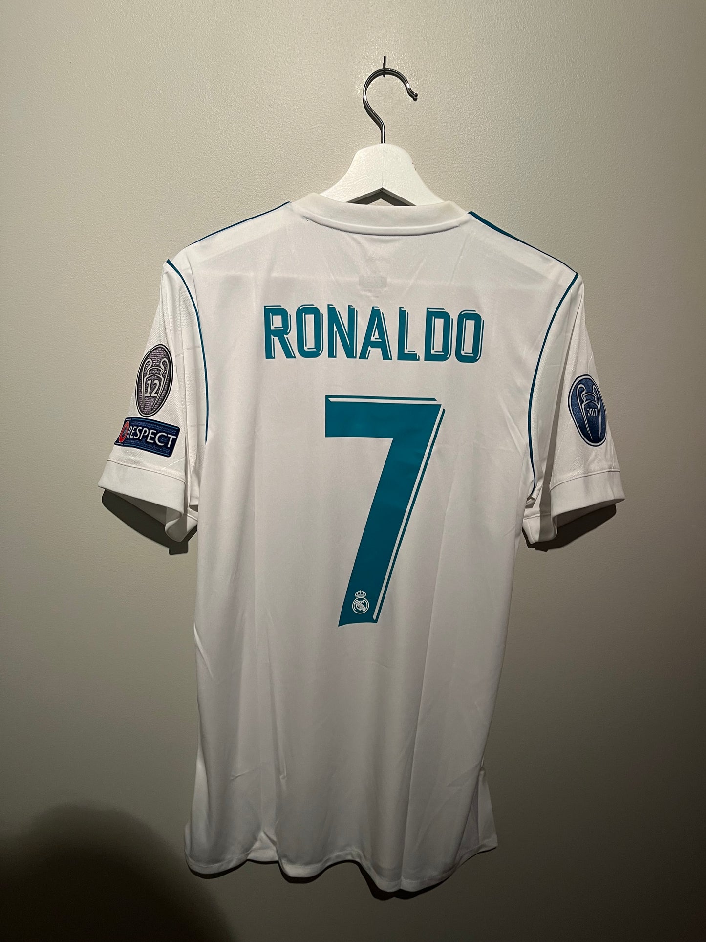 Real Madrid home CL Final 2018 #7 Ronaldo (S) 10/10