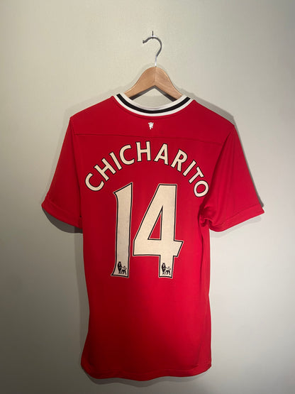 Manchester United home 11/12 #14 Chicharito (S) 8/10