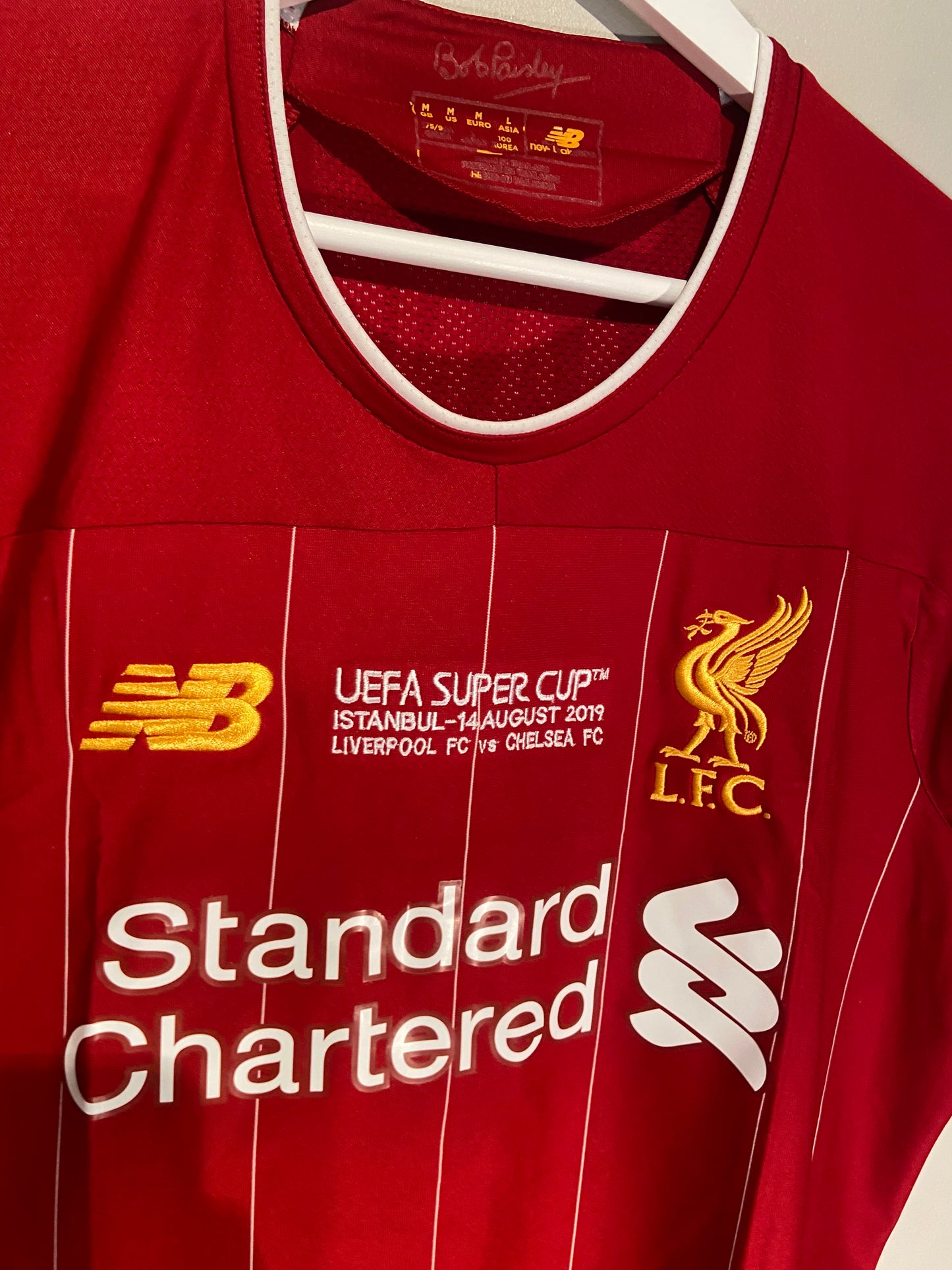 Liverpool home 2019 Super Cup Final #10 Mane (M) 8/10