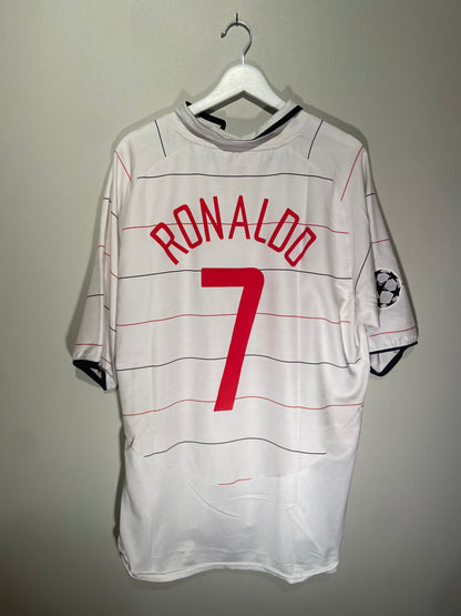 Manchester United third 03/04 #7 Ronaldo (XXL) 8/10